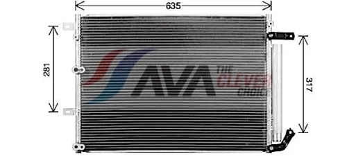 Condenser, air conditioning