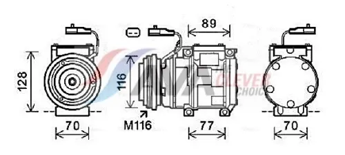 Compressor, air conditioning