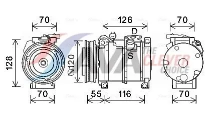 Compressor, air conditioning