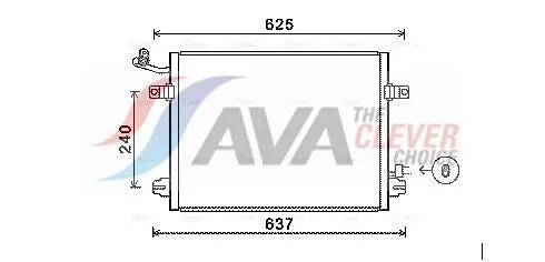 Condenser, air conditioning