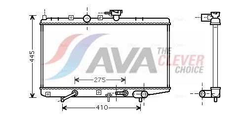 Radiator, engine cooling