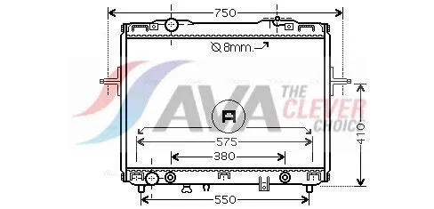 Radiator, engine cooling