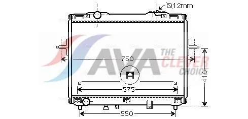 Radiator, engine cooling