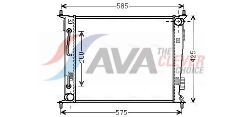 Radiator, engine cooling