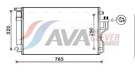 Condenser, air conditioning