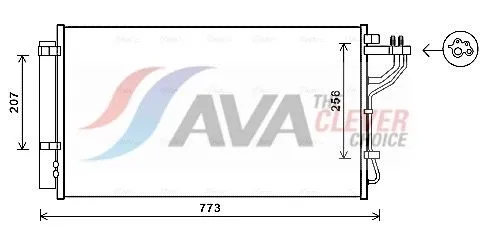 Condenser, air conditioning