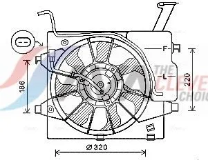 Fan, engine cooling