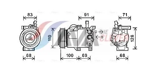 Compressor, air conditioning