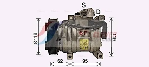 Compressor, air conditioning