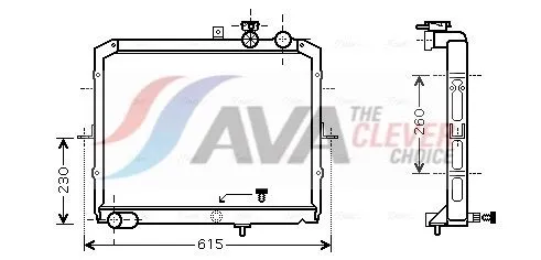 Radiator, engine cooling