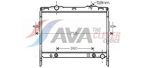 Radiator, engine cooling