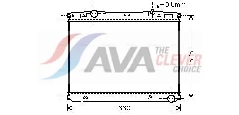 Radiator, engine cooling