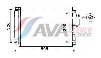 Condenser, air conditioning