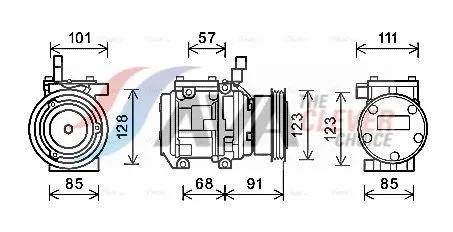 Compressor, air conditioning