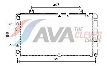Radiator, engine cooling