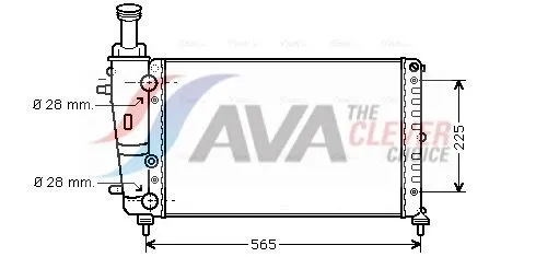Radiator, engine cooling