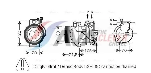 Compressor, air conditioning