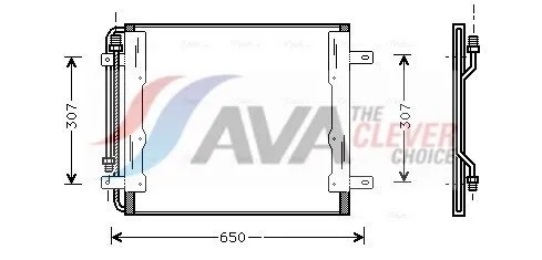 Condenser, air conditioning