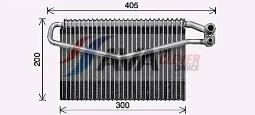 Evaporator, air conditioning