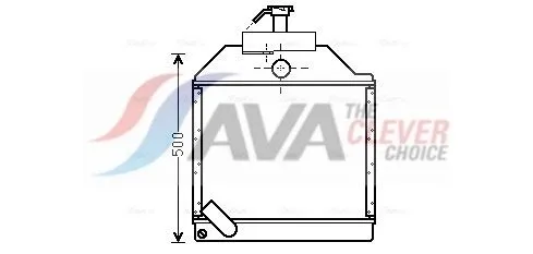 Radiator, engine cooling