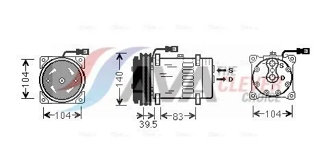 Compressor, air conditioning