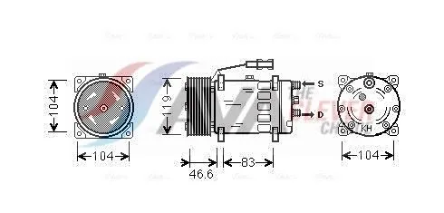 Compressor, air conditioning