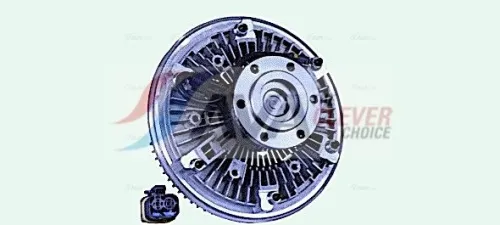Clutch, radiator fan