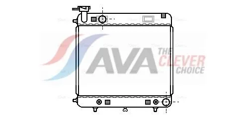 Radiator, engine cooling