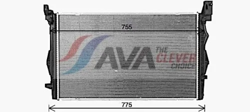 Radiator, engine cooling