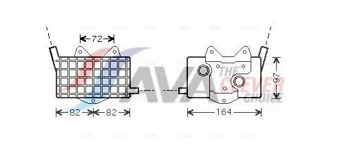 Oil Cooler, engine oil