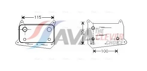 Oil Cooler, engine oil