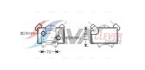 Oil Cooler, engine oil
