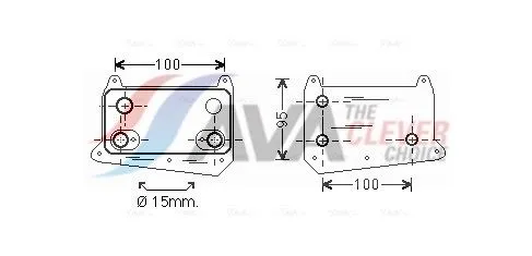 Oil Cooler, engine oil