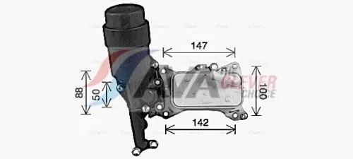 Oil Cooler, engine oil