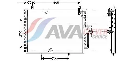 Condenser, air conditioning