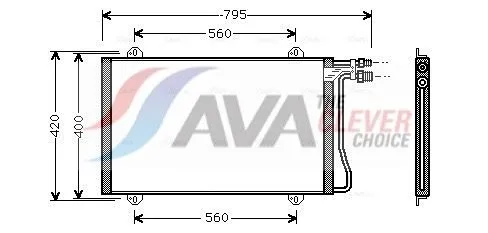 Condenser, air conditioning