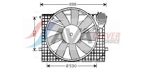 Fan, engine cooling