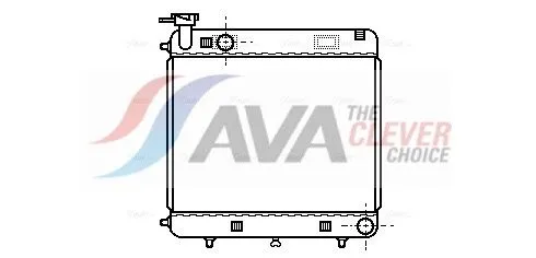Radiator, engine cooling