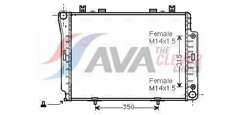 Radiator, engine cooling