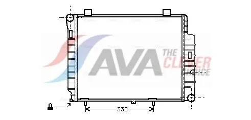 Radiator, engine cooling