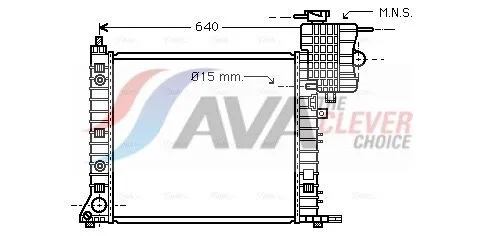 Radiator, engine cooling