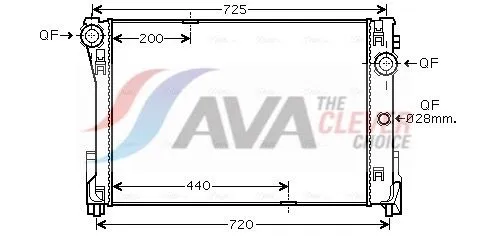 Radiator, engine cooling