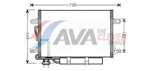 Condenser, air conditioning