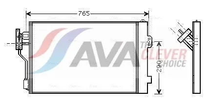 Condenser, air conditioning