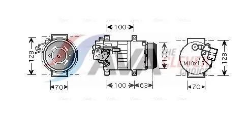 Compressor, air conditioning