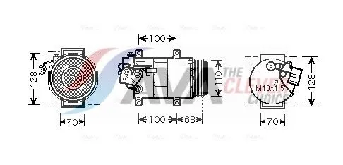 Compressor, air conditioning