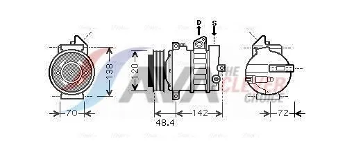 Compressor, air conditioning