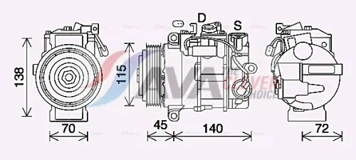 Compressor, air conditioning