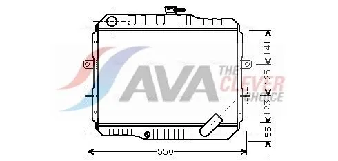 Radiator, engine cooling