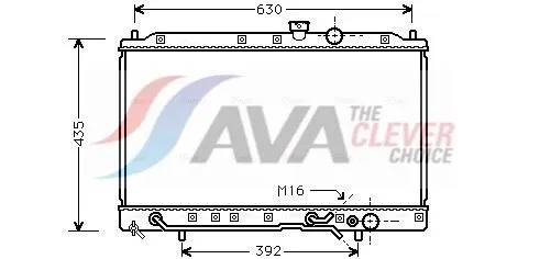 Radiator, engine cooling